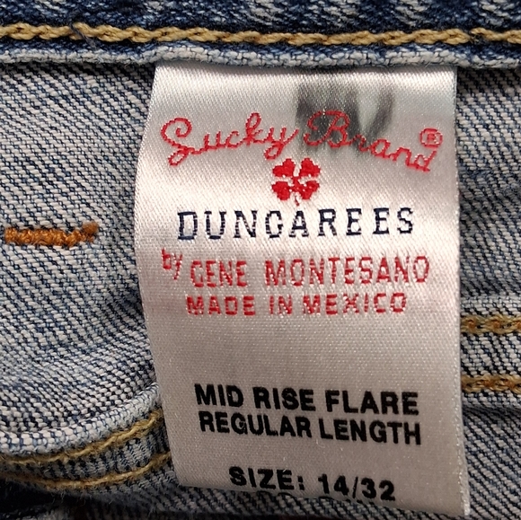 Lucky Brand Mid Rise Jeans    Size 14 - Picture 7 of 7